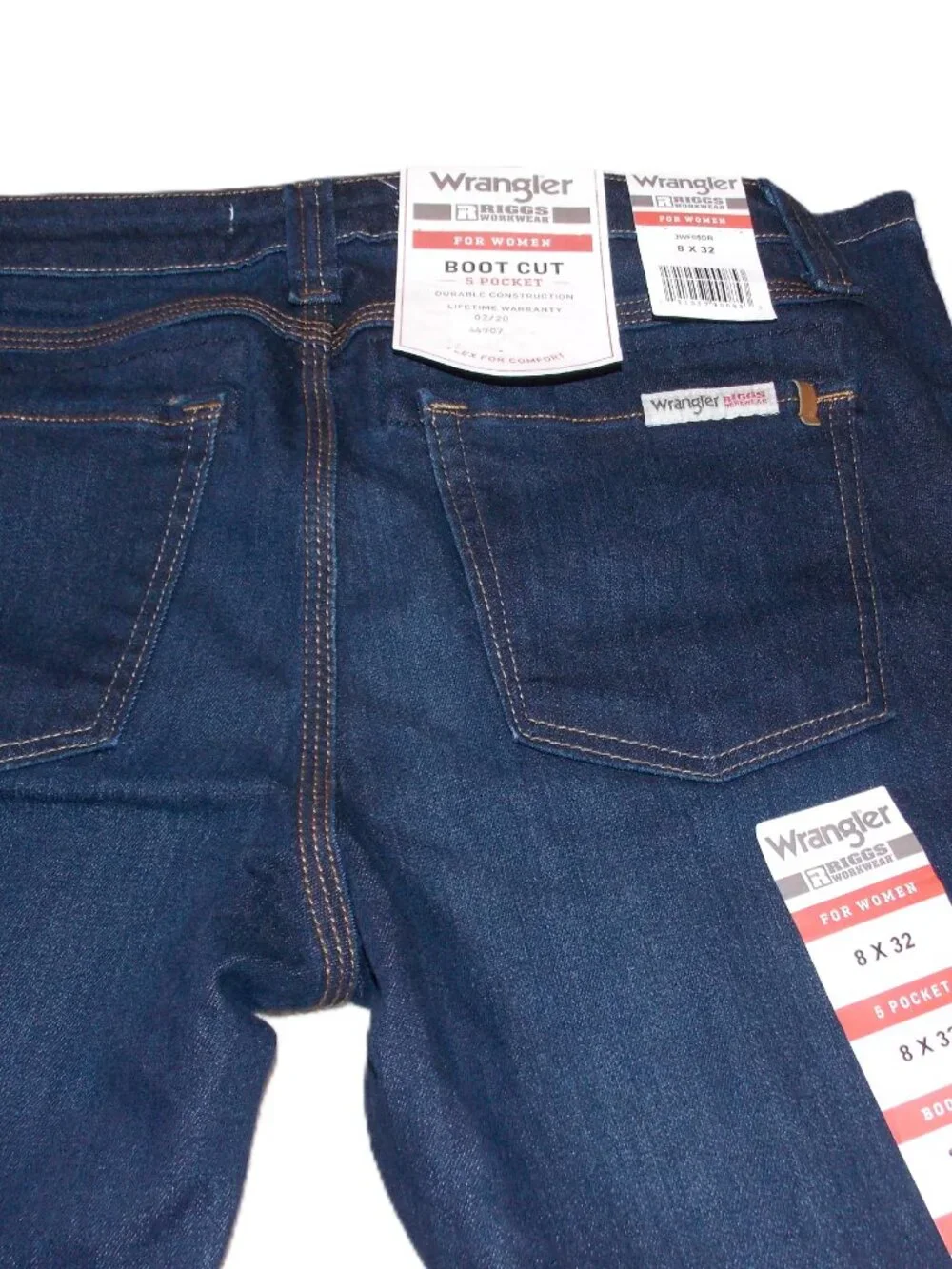 Wrangler Riggs Workwear Women's 5 pocket boot cut Pant 8 x 32